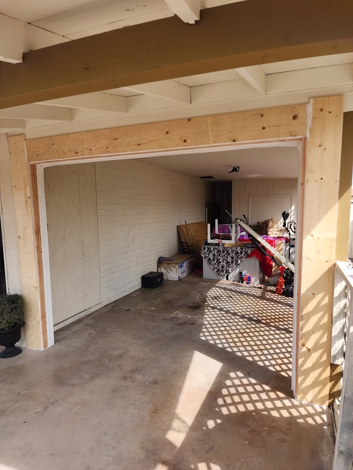 Darcy's Garage Doors project